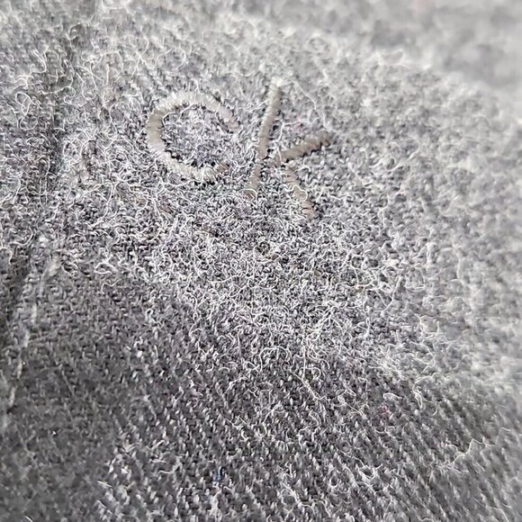 Calvin Klein Flannel Shirt Men's M Medium Black Check Long Sleeve EUC Old Money - Picture 4 of 15